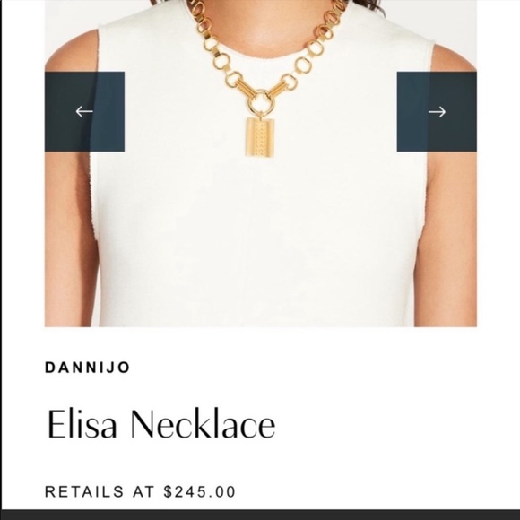 Elisa necklace by Rachel Zoe - Picture 2 of 6